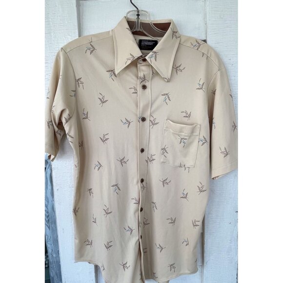 Vintage 1970s Mens JcPenny Button Up Casual Shirt size L - Picture 12 of 15